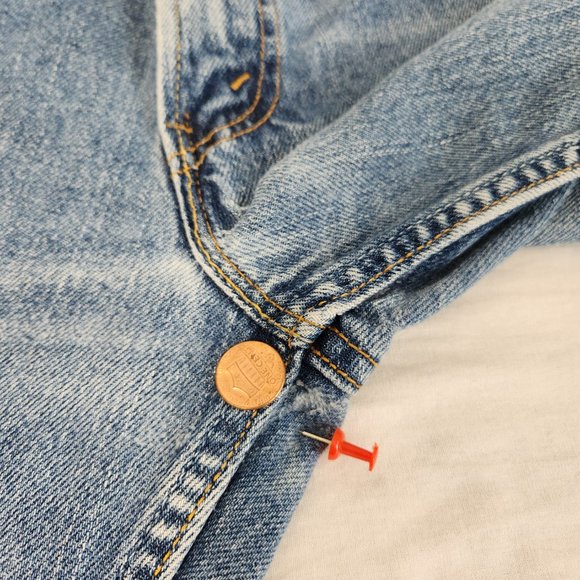 USA LEVI'S 550 VINTAGE Unisex Relaxed Fit  Baggy High Rise Jeans Size W36 L30. - Picture 8 of 16